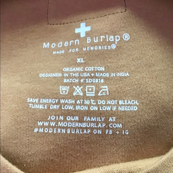 💵MODERN BURLAP NWT ginger long sleeve shirt - Picture 9 of 11